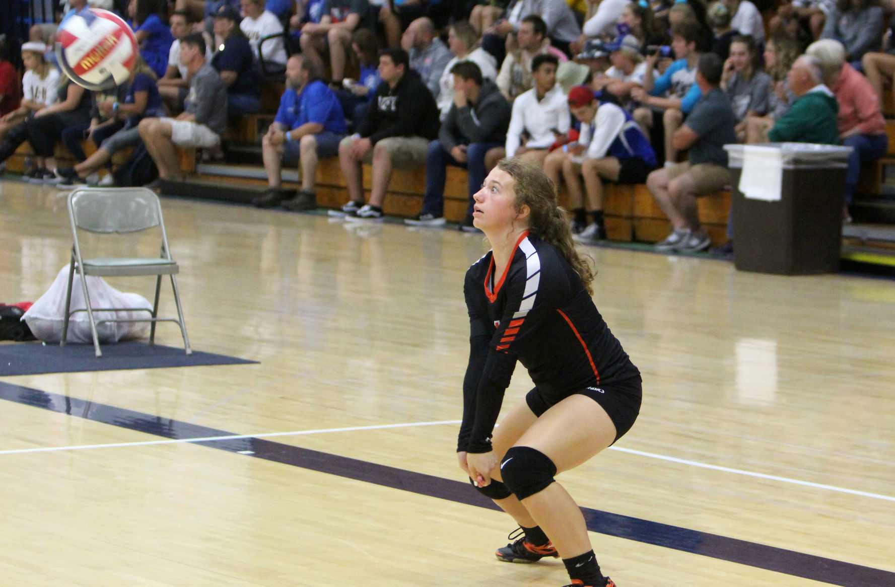 Prep volleyball sprawl at UW-Stout 8-31-19